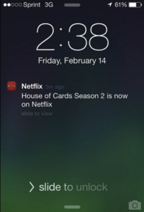 Netflix Notification